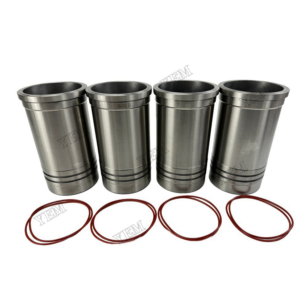 YEM Parts 4PCS For Weichai Cylinder Liner Sleeve K4102D Engine Spare Parts
