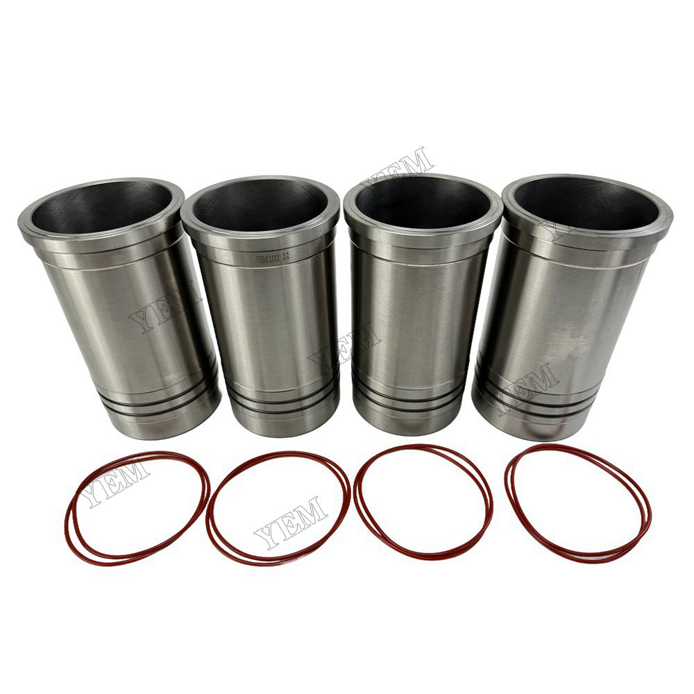 YEM Parts 4PCS For Weichai Cylinder Liner Sleeve K4102D Engine Spare Parts For Weichai