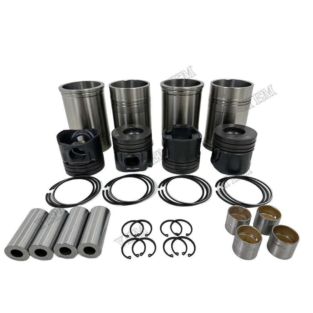 YEM Parts high quality YC4D130 Cylinder Liner Kit For Yuchai YC4D130 Engine