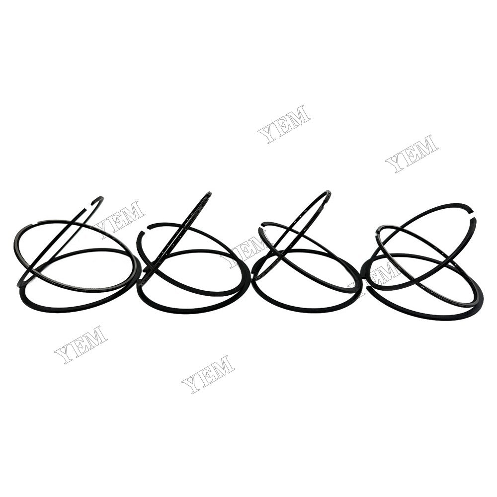YEM Parts 4PCS For Yuchai Piston Ring STD Size YC4D130 Engine Spare Parts