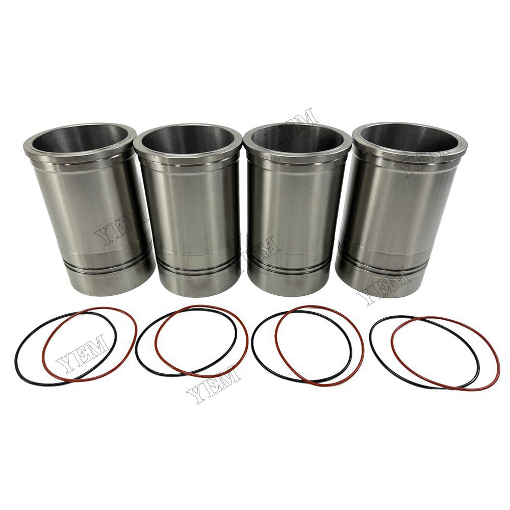 YEM Parts 4PCS For Yuchai Cylinder Liner Sleeve YC4D130 Engine Spare Parts