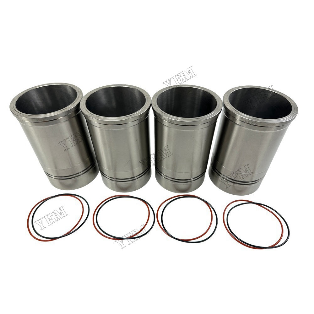 YEM Parts 4PCS For Yuchai Cylinder Liner Sleeve YC4D130 Engine Spare Parts For Yuchai