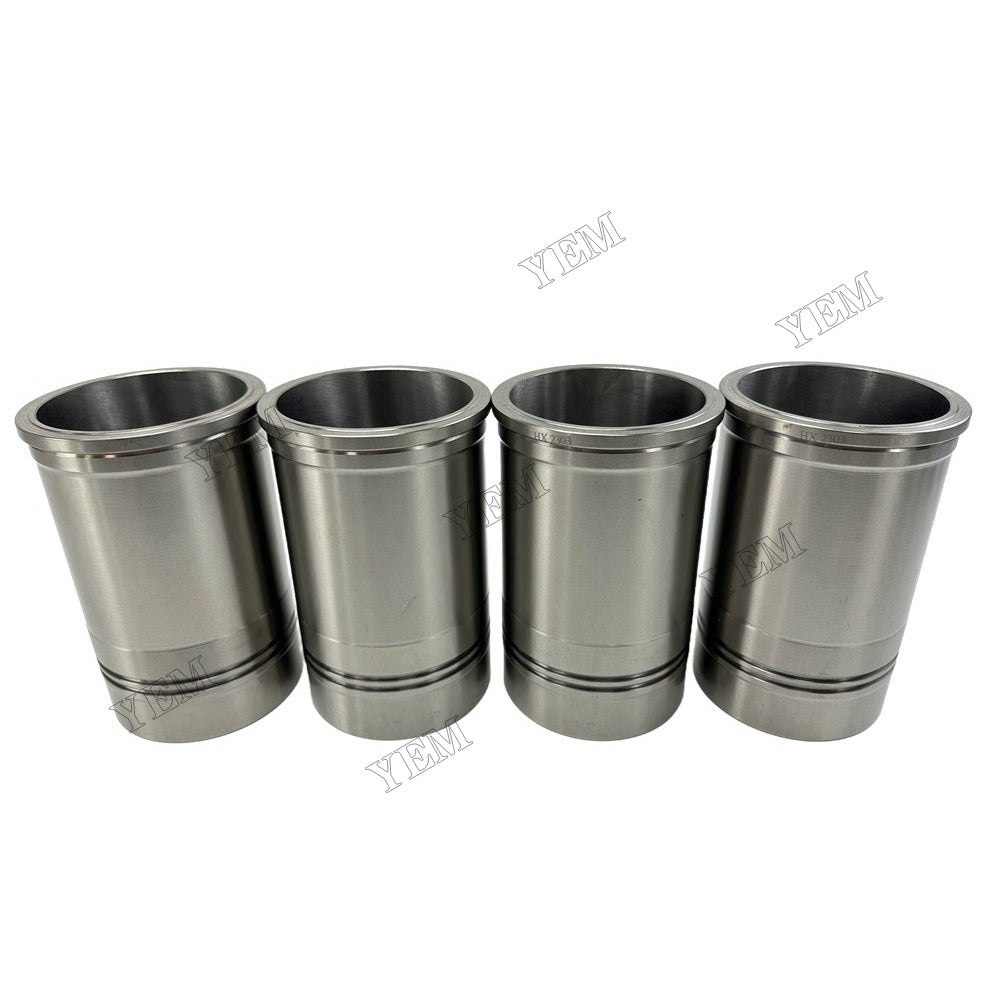 YEM Parts 4PCS For Yuchai Cylinder Liner Sleeve YC4D130 Engine Spare Parts For Yuchai