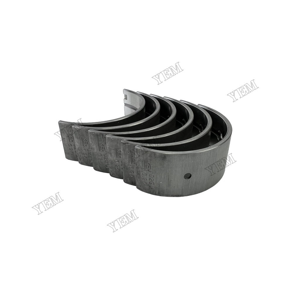 YEM Parts Main Bearing +0.25mm For Kubota B6000 Engine Crawler Excavator For Kubota