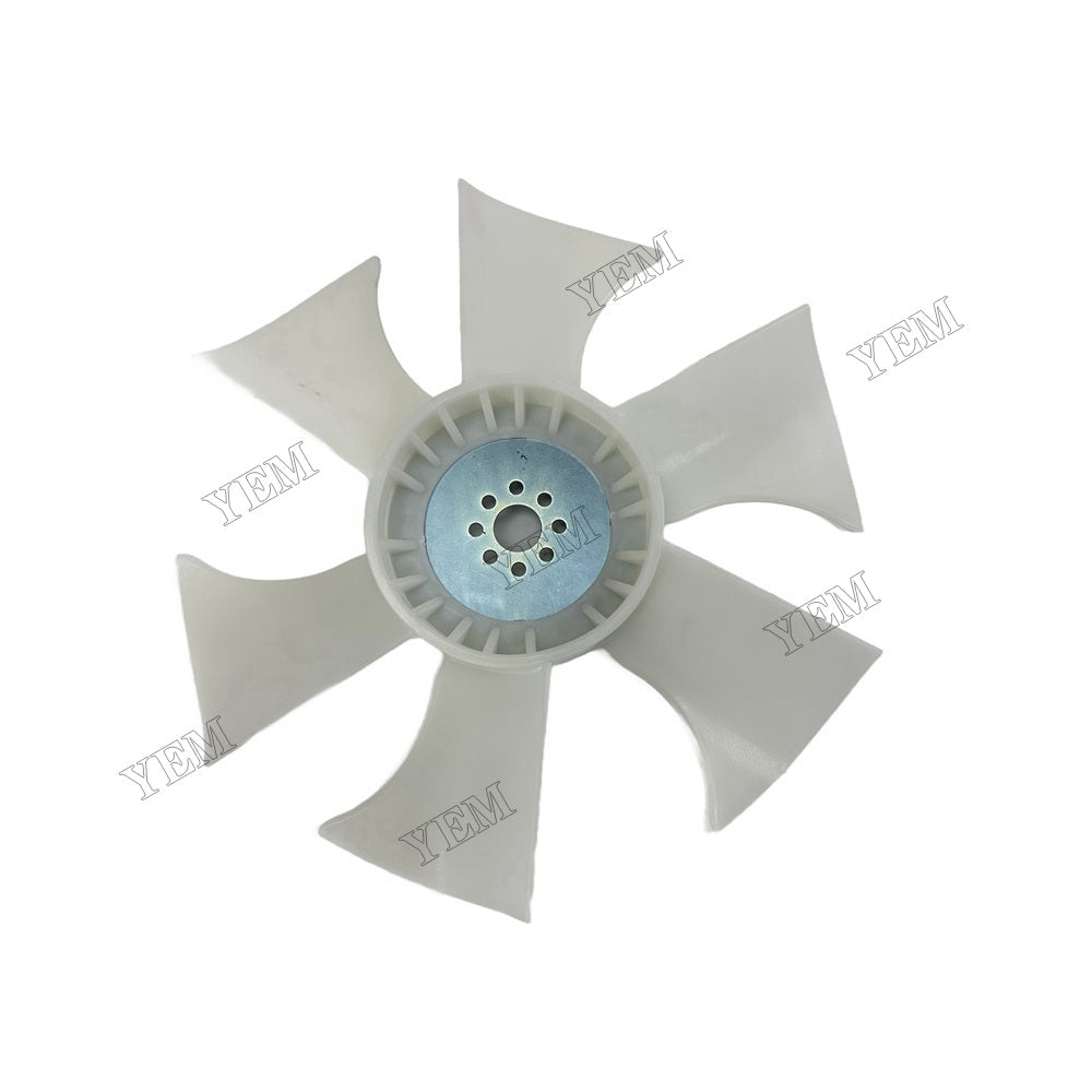 YEM Parts 17274-74110 Fan Blade 6 blade 8 holes For Kubota D1105 Engine B2601 tractor