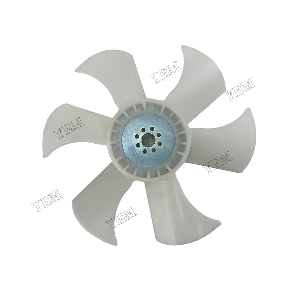 YEM Parts 17274-74110 Fan Blade 6 blade 8 holes For Kubota D722 Engine BX1800 B7300 For Kubota
