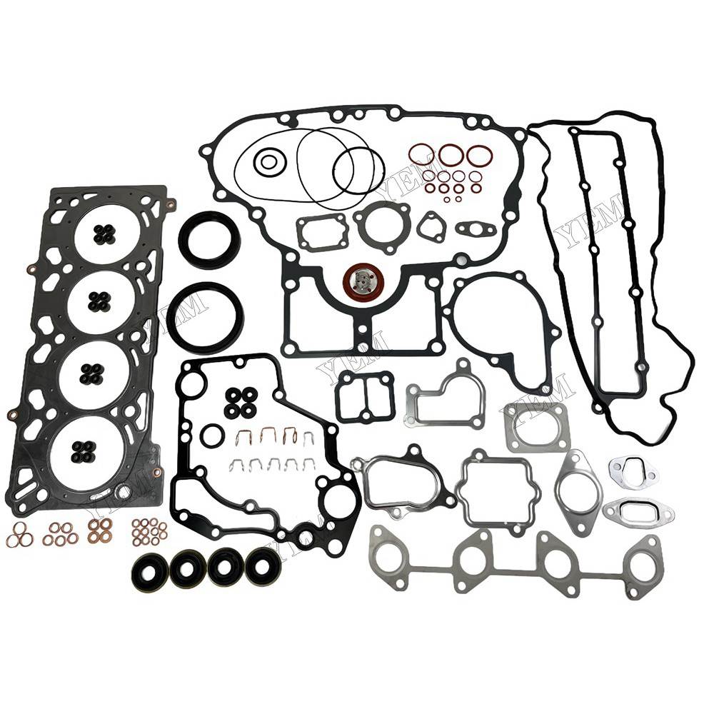 YEM Parts Full Gasket Kit For Kubota V2607 Engine Menzi A4 excavator