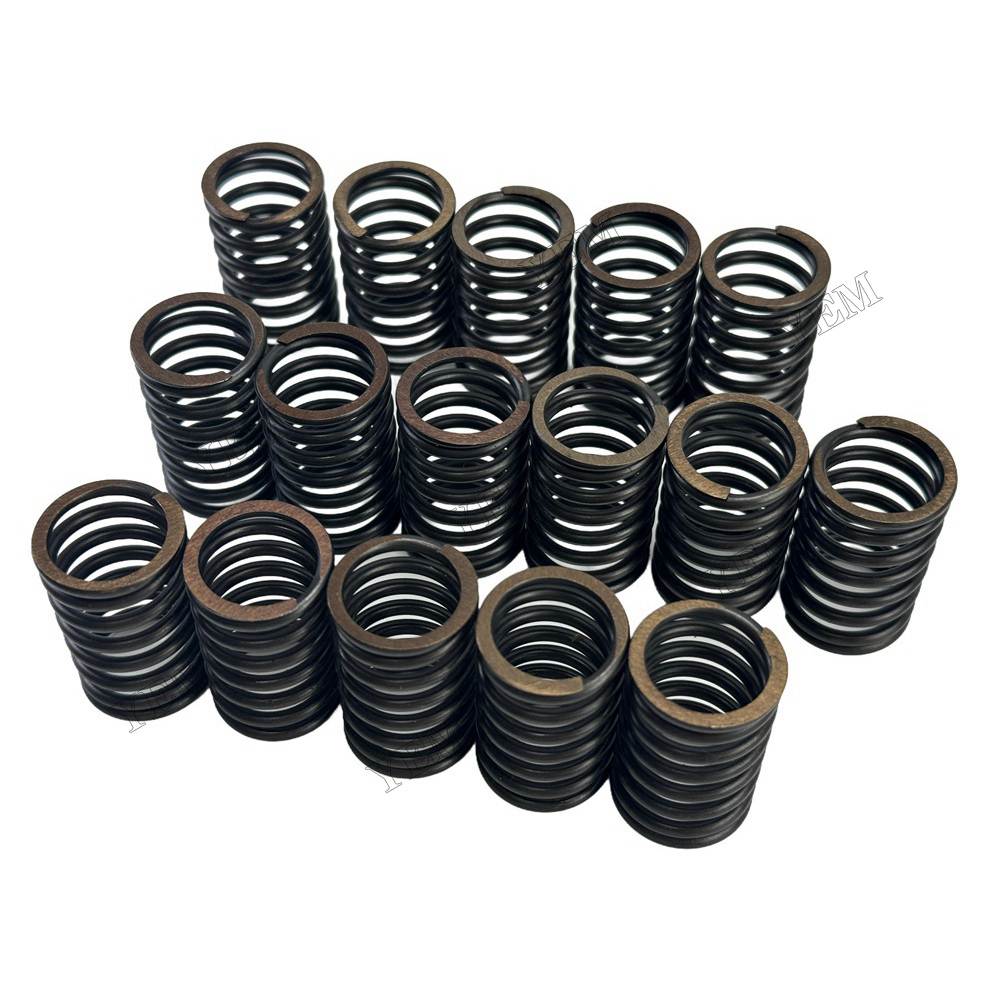 YEM Parts 16 PC 1J700-13240 Valve Spring For Kubota V2607 Engine Menzi A4 excavator