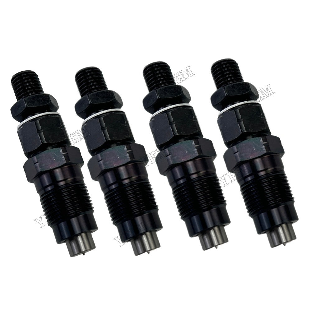 YEM Parts 4 PCS DN4PD57 53900-0171 Injector For Kubota V3600 Engine Hyundai 30D7E Forklift For Kubota