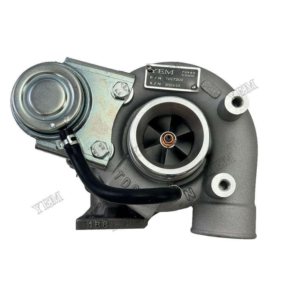YEM Parts 7017202 49189-10422 Turbocharger For Kubota V3800 Engine Yale GDP 70VX Forklift For Kubota
