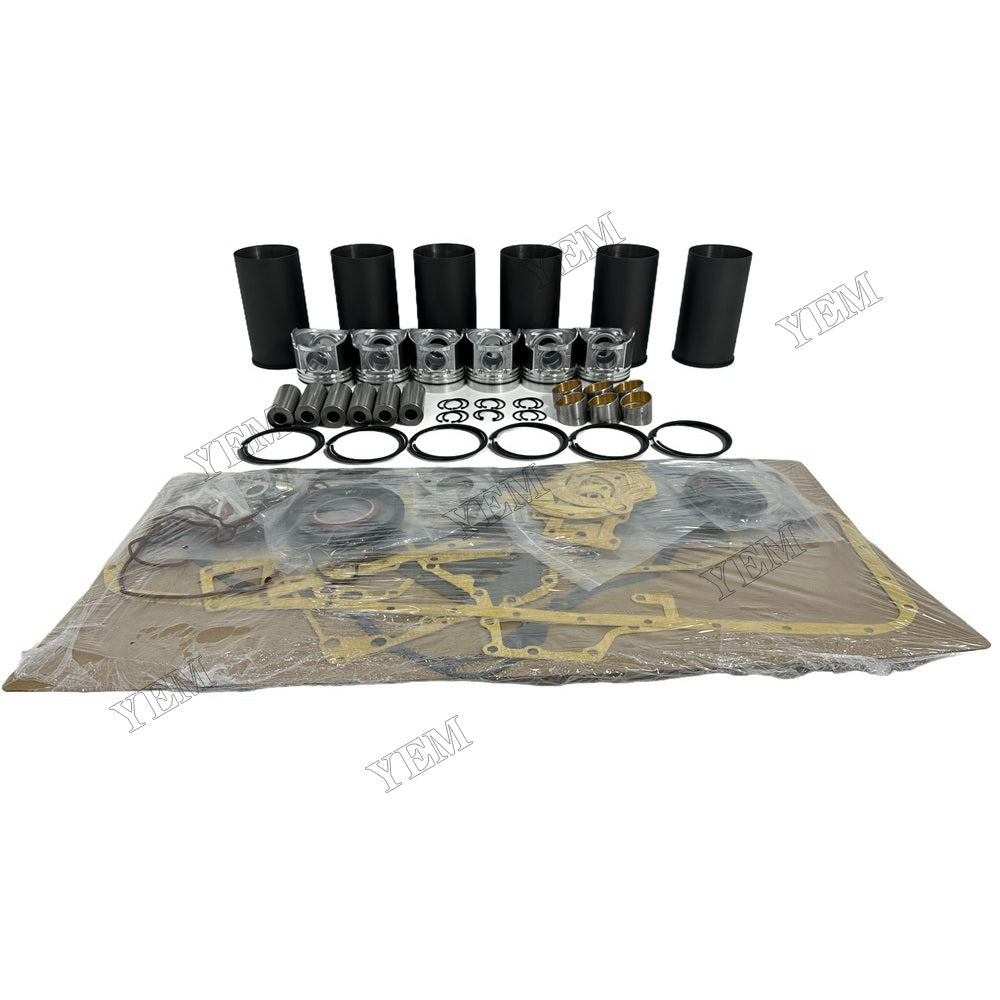 YEM Parts 6 PCS Overhaul Kit With Gasket Set For Hino W06D Engine Yale GDP 70 HC Forklift For Hino