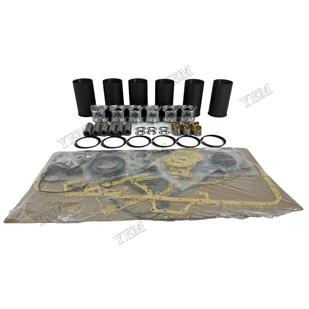 YEM Parts 6 PCS Overhaul Kit With Gasket Set For Hino W06D Engine Yale GDP 70 HC Forklift For Hino