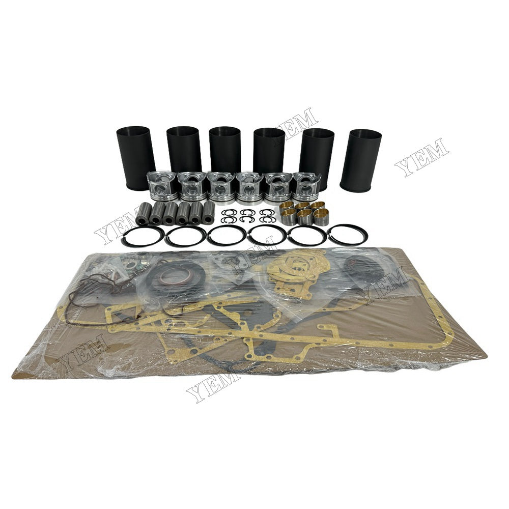 YEM Parts 6 PCS Overhaul Kit With Gasket Set For Hino W06D Engine Yale GDP 70 HC Forklift For Hino