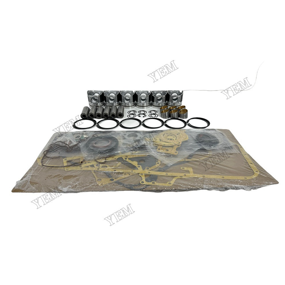 YEM Parts Piston Piston Ring Assembly Overhaul Kit For Hino W06D Engine Forklift For Hino