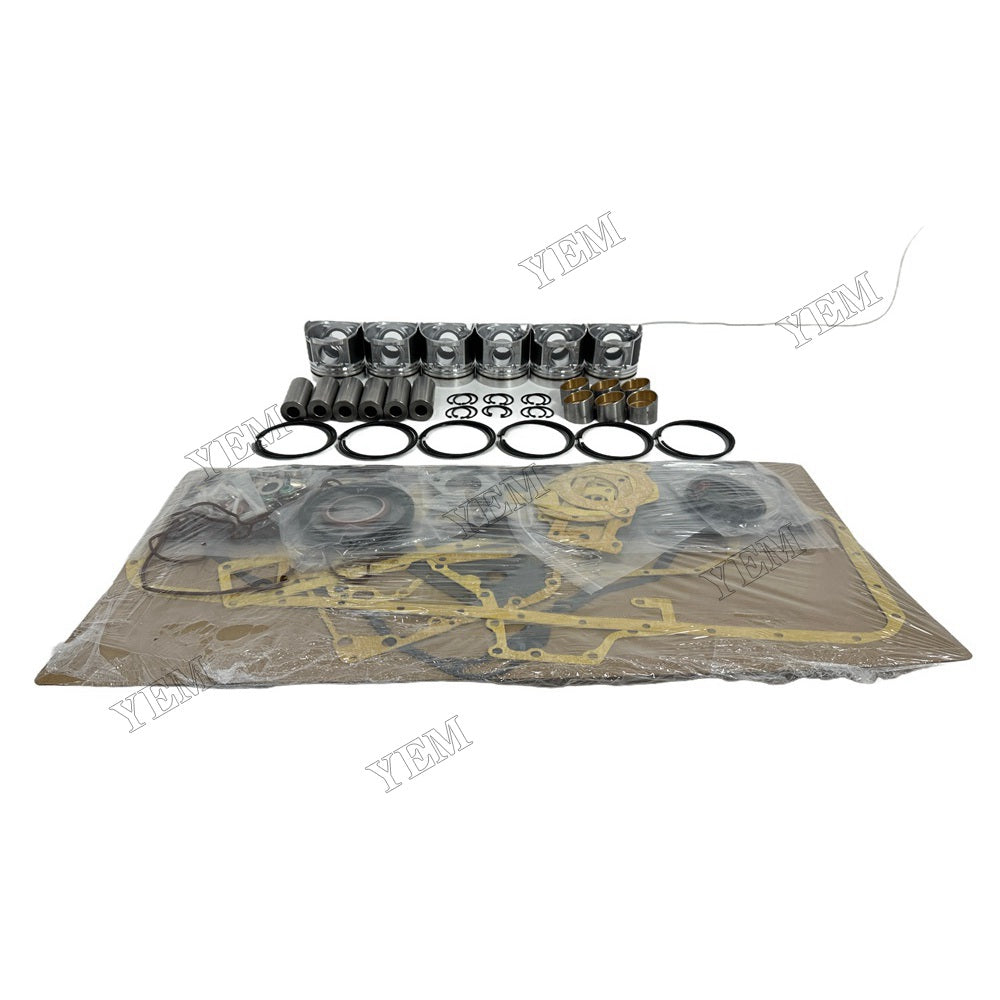YEM Parts Piston Piston Ring Assembly Overhaul Kit For Hino W06D Engine Forklift For Hino