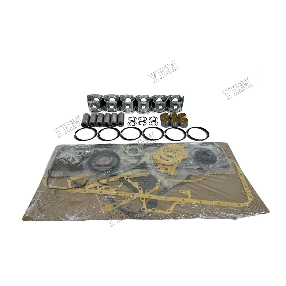 YEM Parts Piston Piston Ring Assembly Overhaul Kit For Hino W06D Engine Forklift For Hino