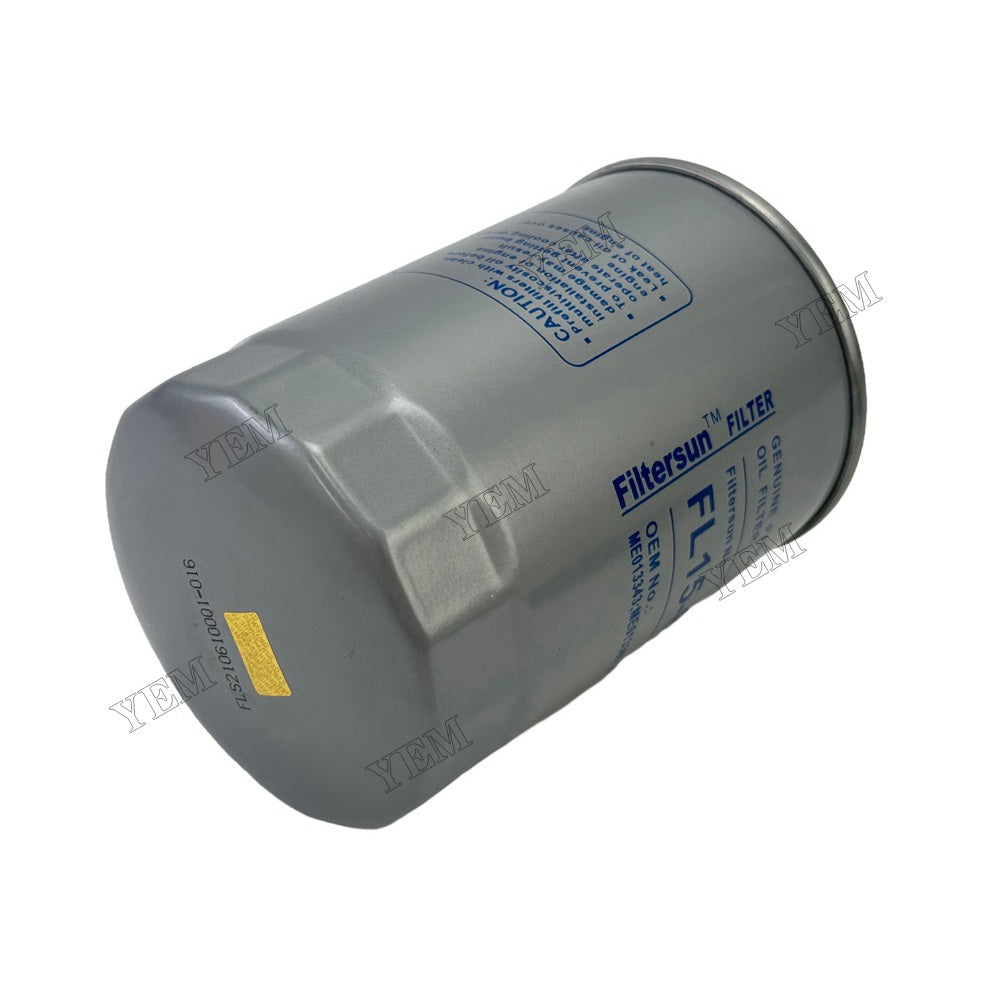 YEM Parts LF3830 LF15-80 Oil Filter For Mitsubishi 4D34 Engine Forklift For Mitsubishi
