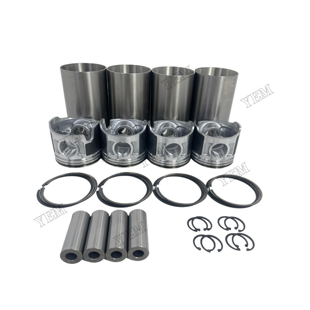 YEM Parts 4 PCS Cylinder Liner Kit For Mitsubishi D04F Engine Truck Engine Spare Parts