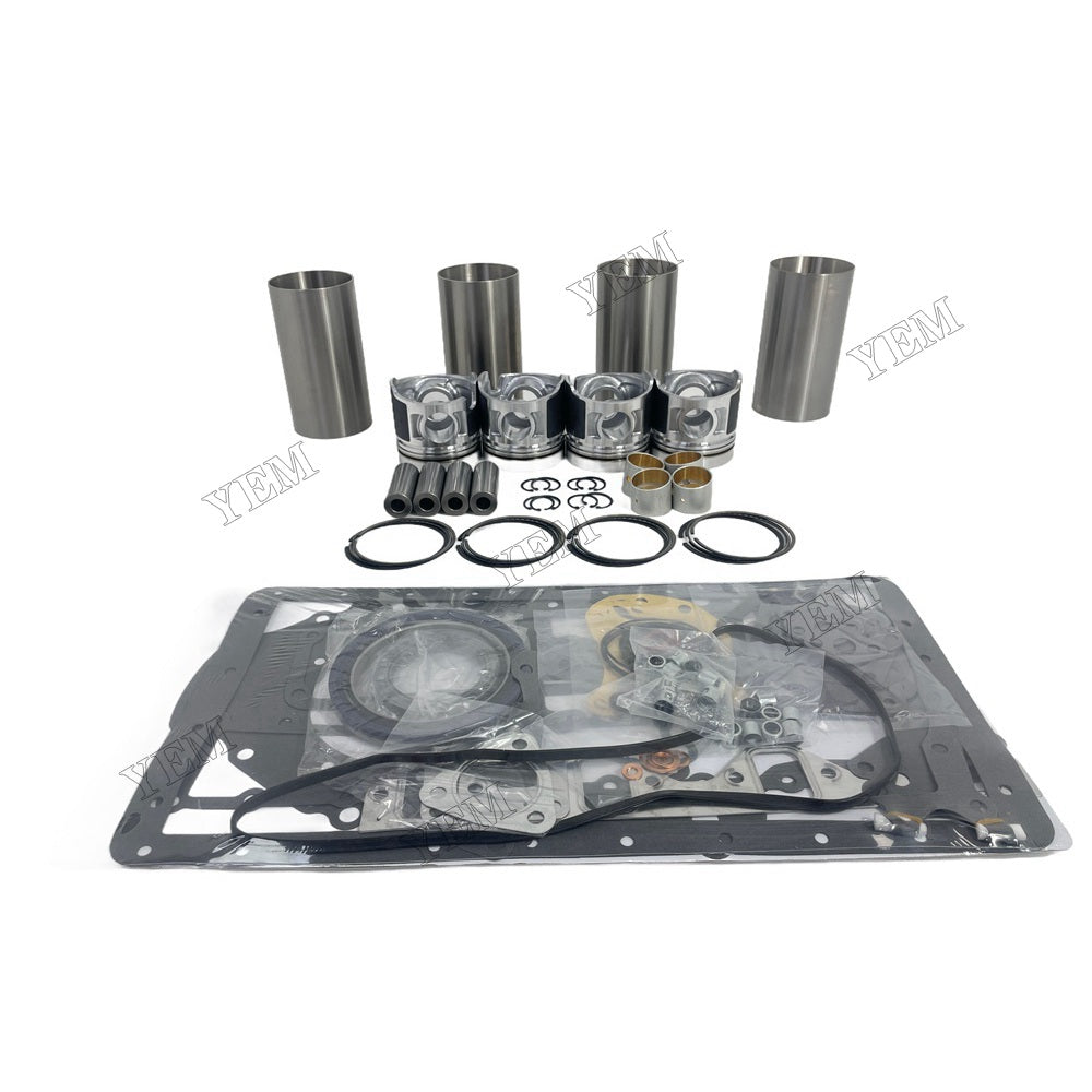 YEM Parts 4 PCS Overhaul Kit With Gasket Set For Mitsubishi D04F Engine Truck For Mitsubishi
