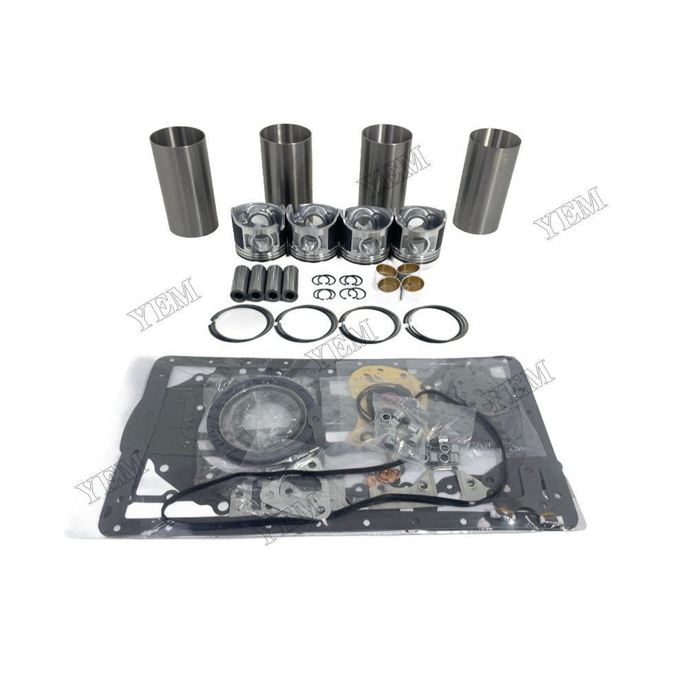 YEM Parts 4 PCS Overhaul Kit With Gasket Set For Mitsubishi D04F Engine Truck For Mitsubishi