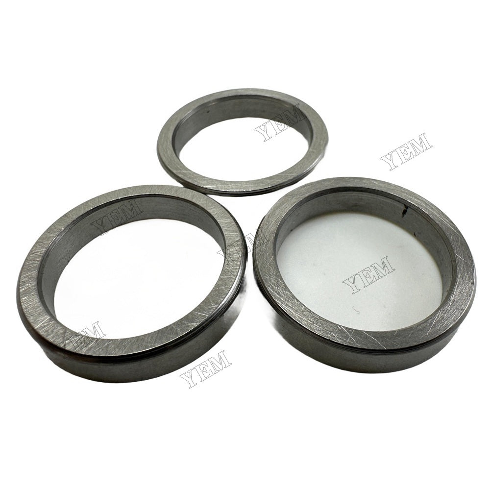 YEM Parts 3PCS Exhaust Valve Seat For Mitsubishi K3B Engine Schmidt DFP 1.6