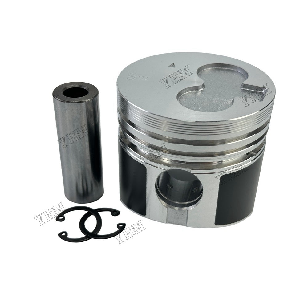 YEM Parts 3 PCS Piston + Pin Clip IDI For Mitsubishi K3F Engine Hitachi UE 25 excavator