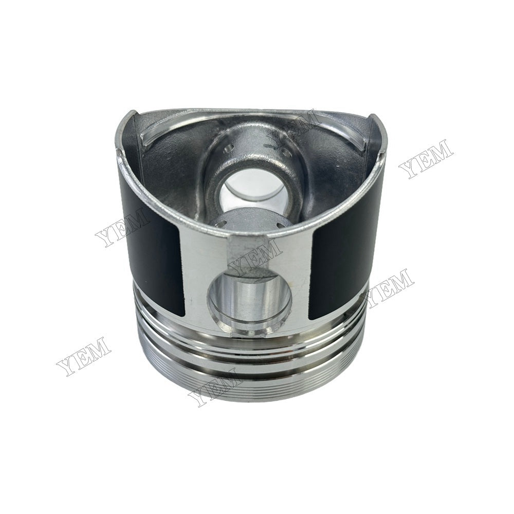 YEM Parts 4PCS Piston + Pin Clip IDI +0.5mm For Mitsubishi K4F Engine excavator For Mitsubishi