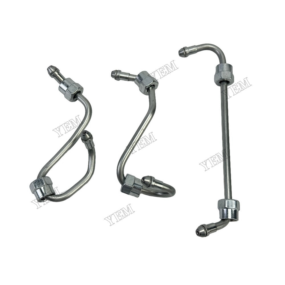 YEM Parts 3 PCS 30L61-07100 30L61-07200 30L61-07300 Fuel Pipe For Mitsubishi L3E Engine