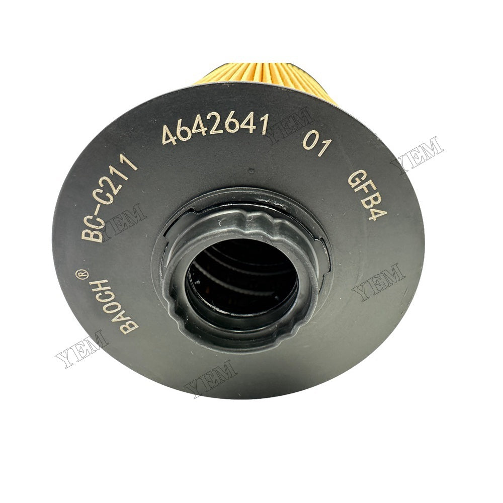 YEM Parts 8980088401 4642641 Fuel Filter Element For Isuzu 4HK1 Sany SY155W excavator For Isuzu