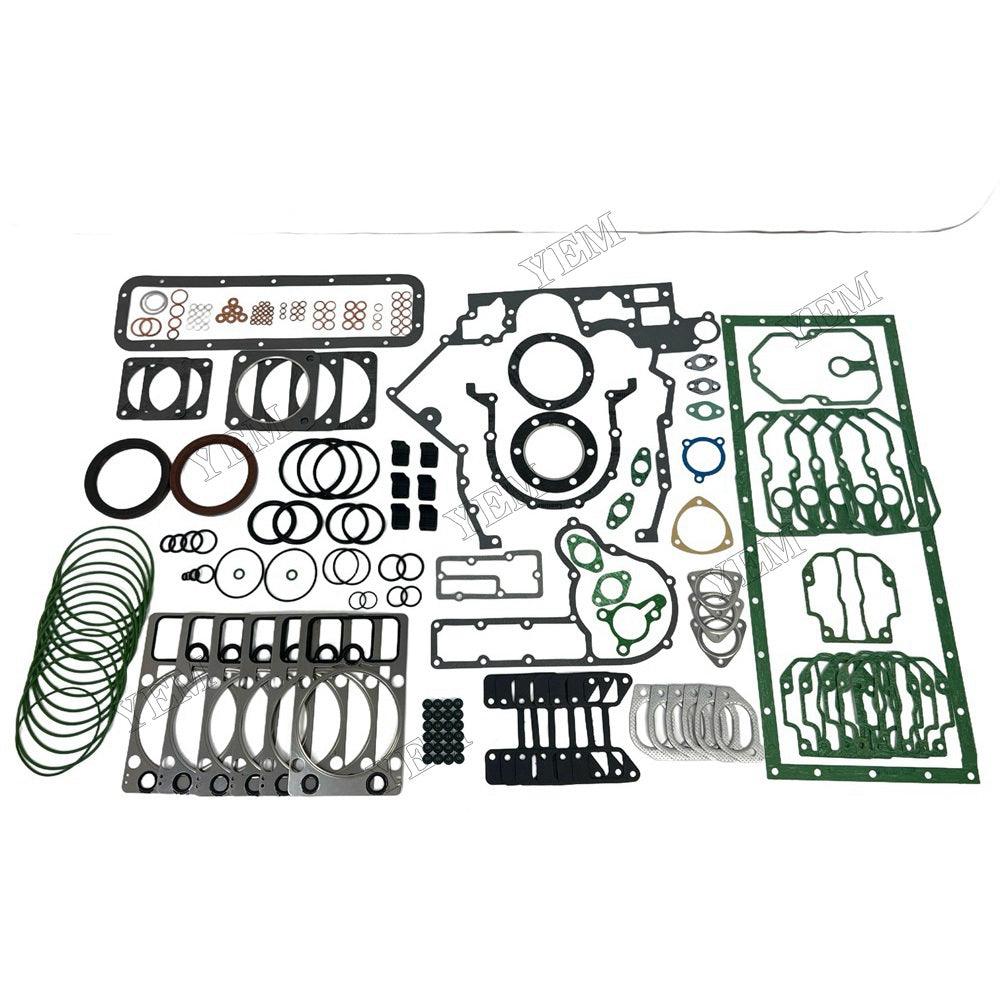 YEM Parts 02931478 Full Gasket Kit For Deutz BF6M1015 Engine Fuchs MHL 38 excavator
