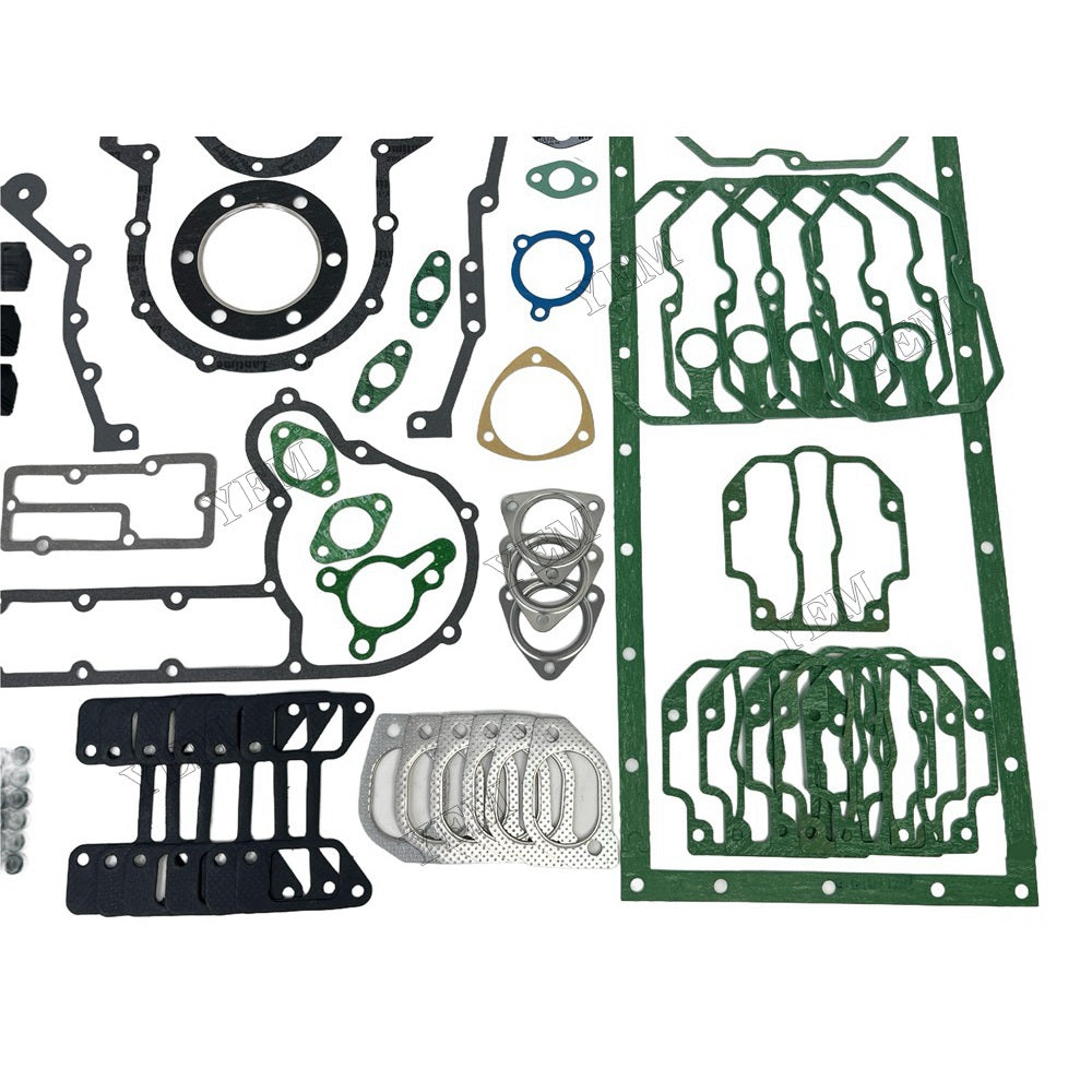 YEM Parts 02931478 Full Gasket Kit For Deutz BF6M1015 Engine Fuchs MHL 38 excavator For Deutz
