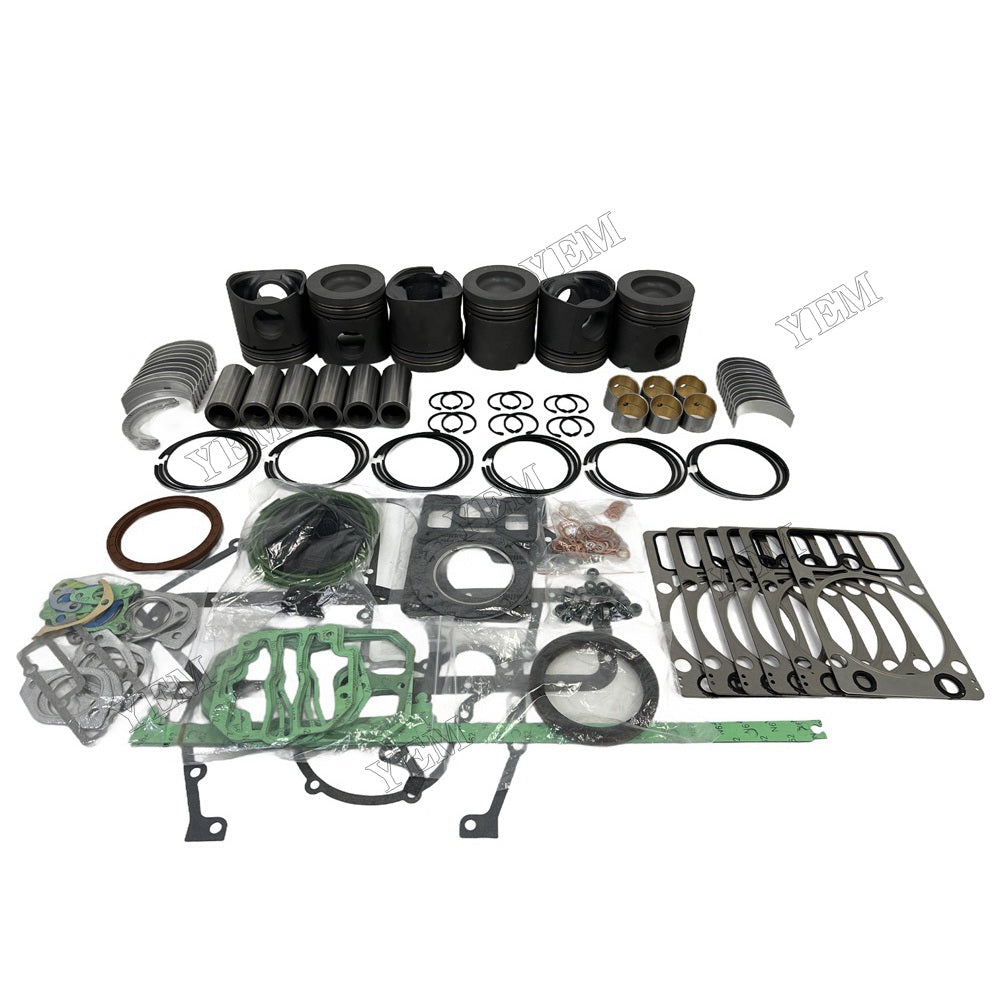YEM Parts BF6M1015 Piston With Ring Set Gakset with Main Rod Bearings Washers For Deutz
