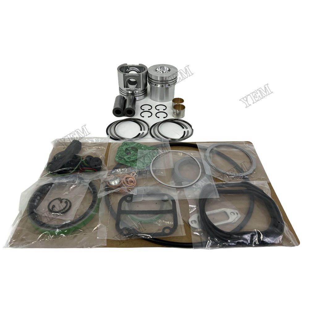 YEM Parts 2 PCS Piston Piston Ring Assembly Overhaul Kit For Deutz F2L511 Engine For Deutz