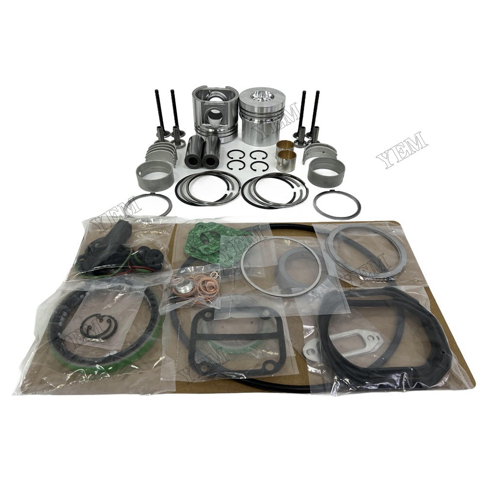 YEM Parts 2 PCS Piston With Ring Assembly Gakset Kit Valve Train For Deutz F2L511 For Deutz