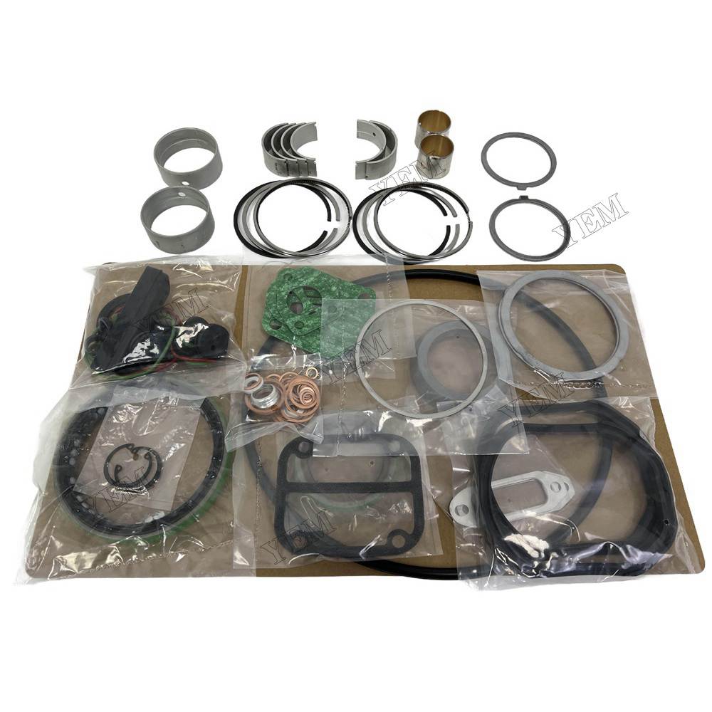 YEM Parts 2 PCS Piston Ring Overhaul Kit with Thrust Washers For Deutz F2L511 Engine