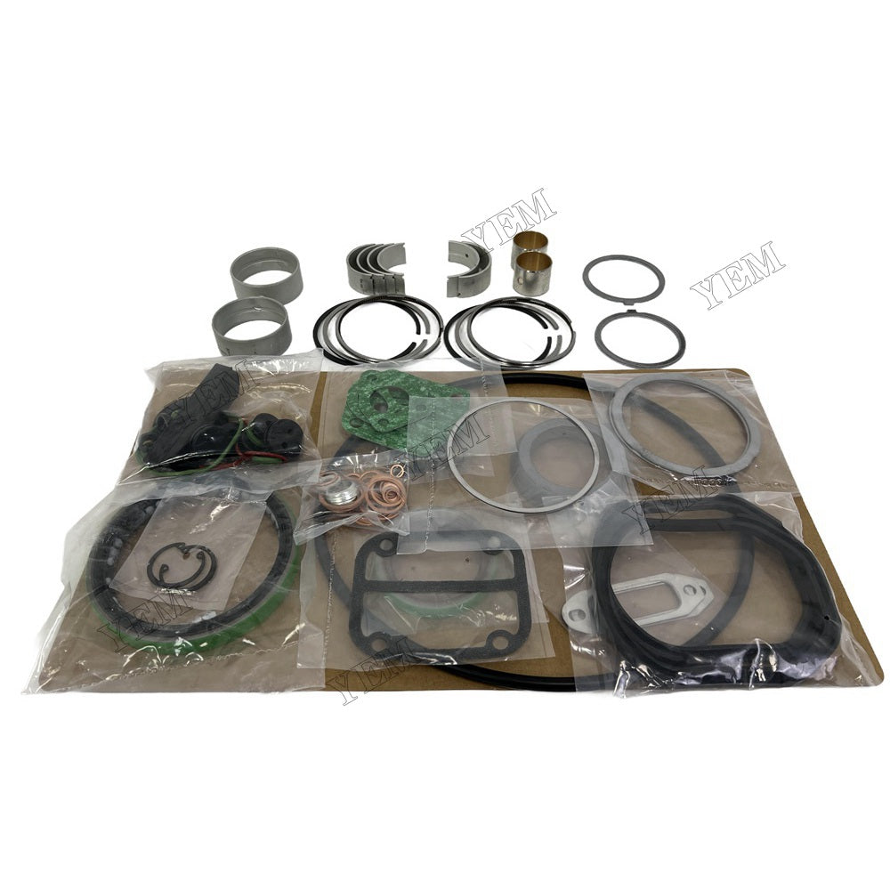 YEM Parts 2 PCS Piston Ring Overhaul Kit with Thrust Washers For Deutz F2L511 Engine For Deutz