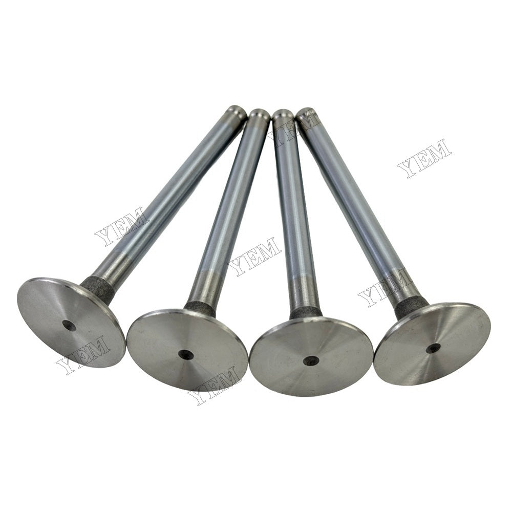 YEM Parts 4 PCS Exhaust Valve For Perkins 1004 Engine Diesel Engine Spare Parts For Perkins