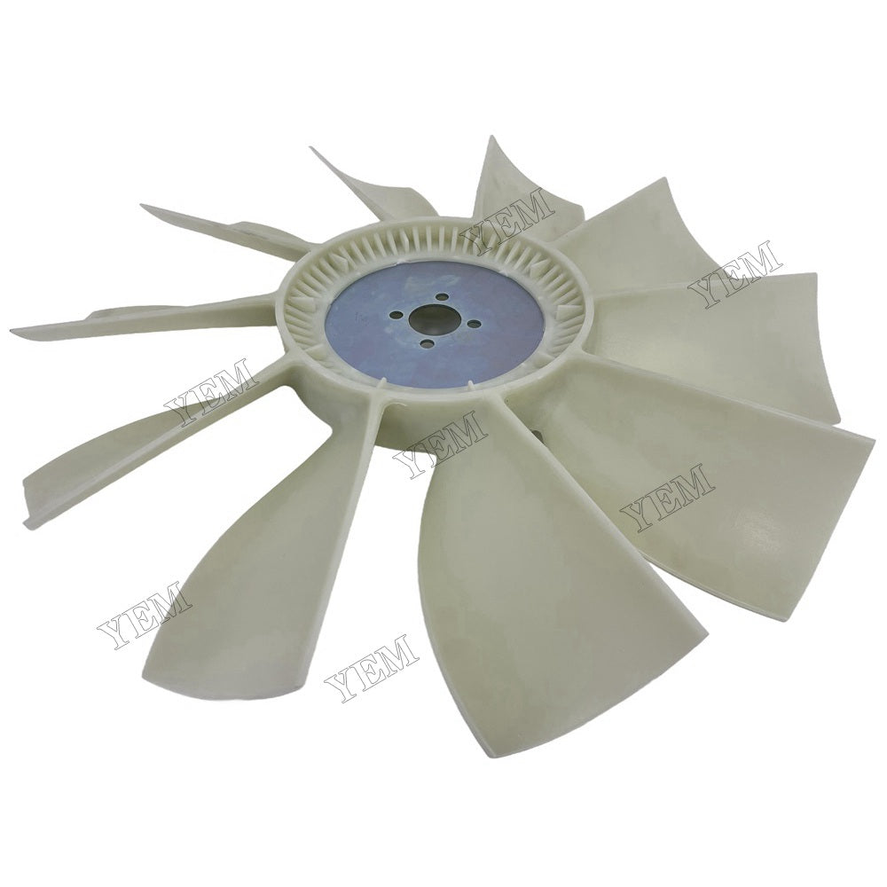 YEM Parts 2485C527 Fan Blade 10 blade 4 holes For Perkins 1006E-6T Engine For Perkins