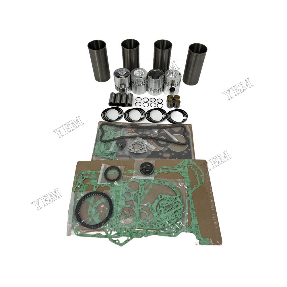 YEM Parts 4 PCS Overhaul Kit With Gasket Set For Perkins 4.248 Engine Excavator Engine For Perkins