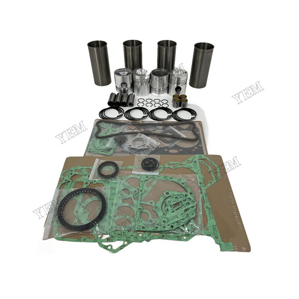 YEM Parts 4 PCS Overhaul Kit With Gasket Set For Perkins 4.248 Engine Excavator Engine For Perkins