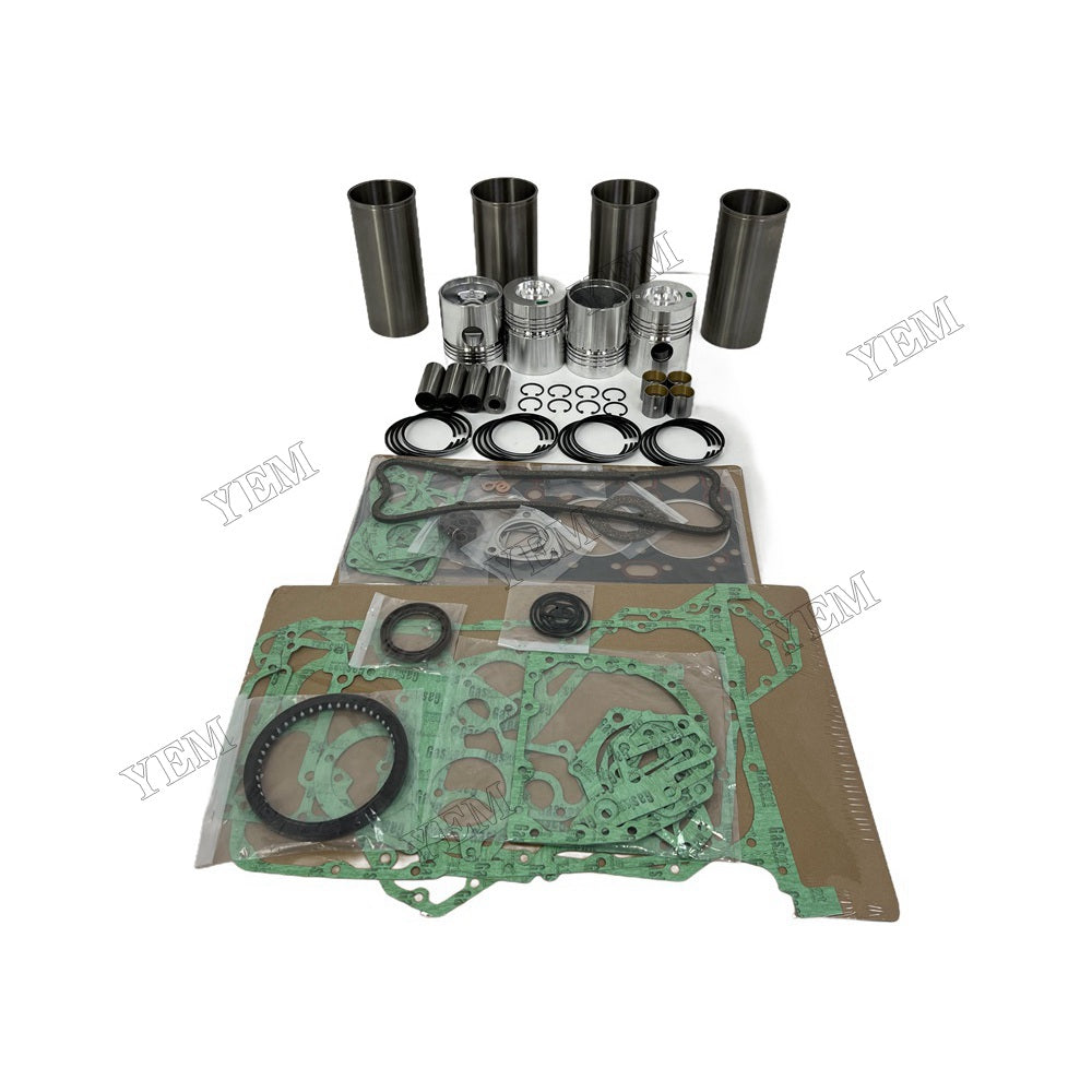 YEM Parts 4 PCS Overhaul Kit With Gasket Set For Perkins 4.248 Engine Excavator Engine For Perkins