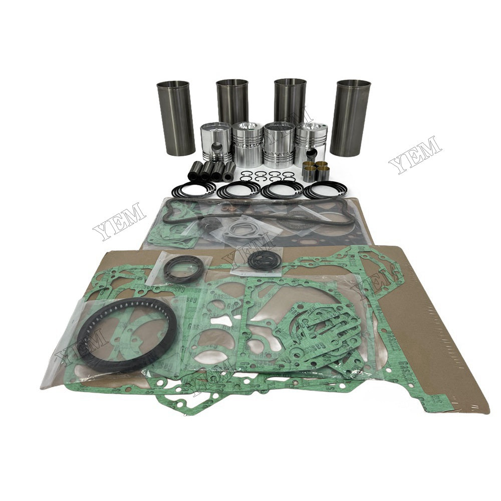 YEM Parts 4 PCS Overhaul Kit With Gasket Set For Perkins 4.248 Engine Excavator Engine For Perkins
