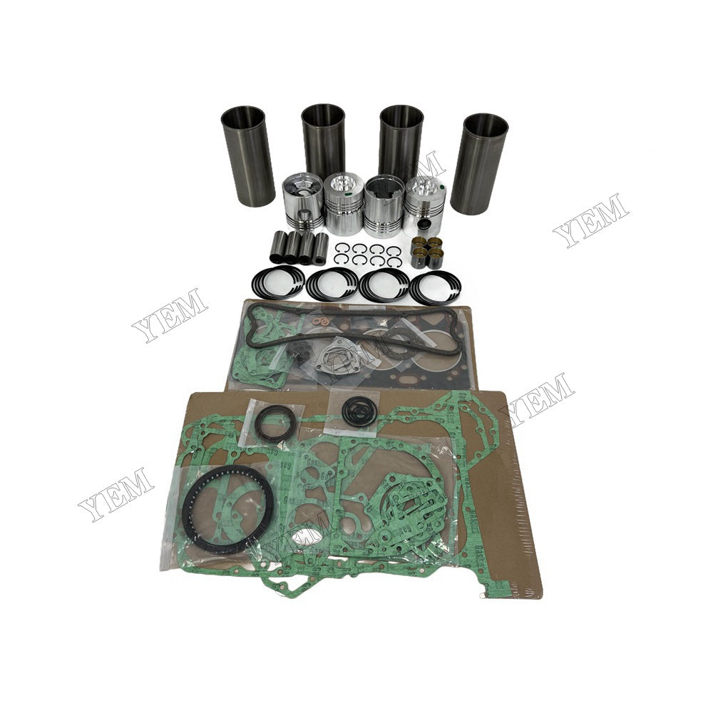 YEM Parts 4 PCS Overhaul Kit With Gasket Set For Perkins 4.248 Engine Excavator Engine For Perkins