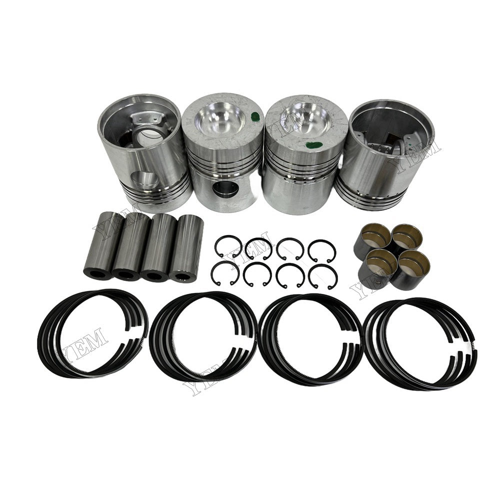YEM Parts For Perkins 4.248 Piston With Rings Kit STD excavator engines For Perkins