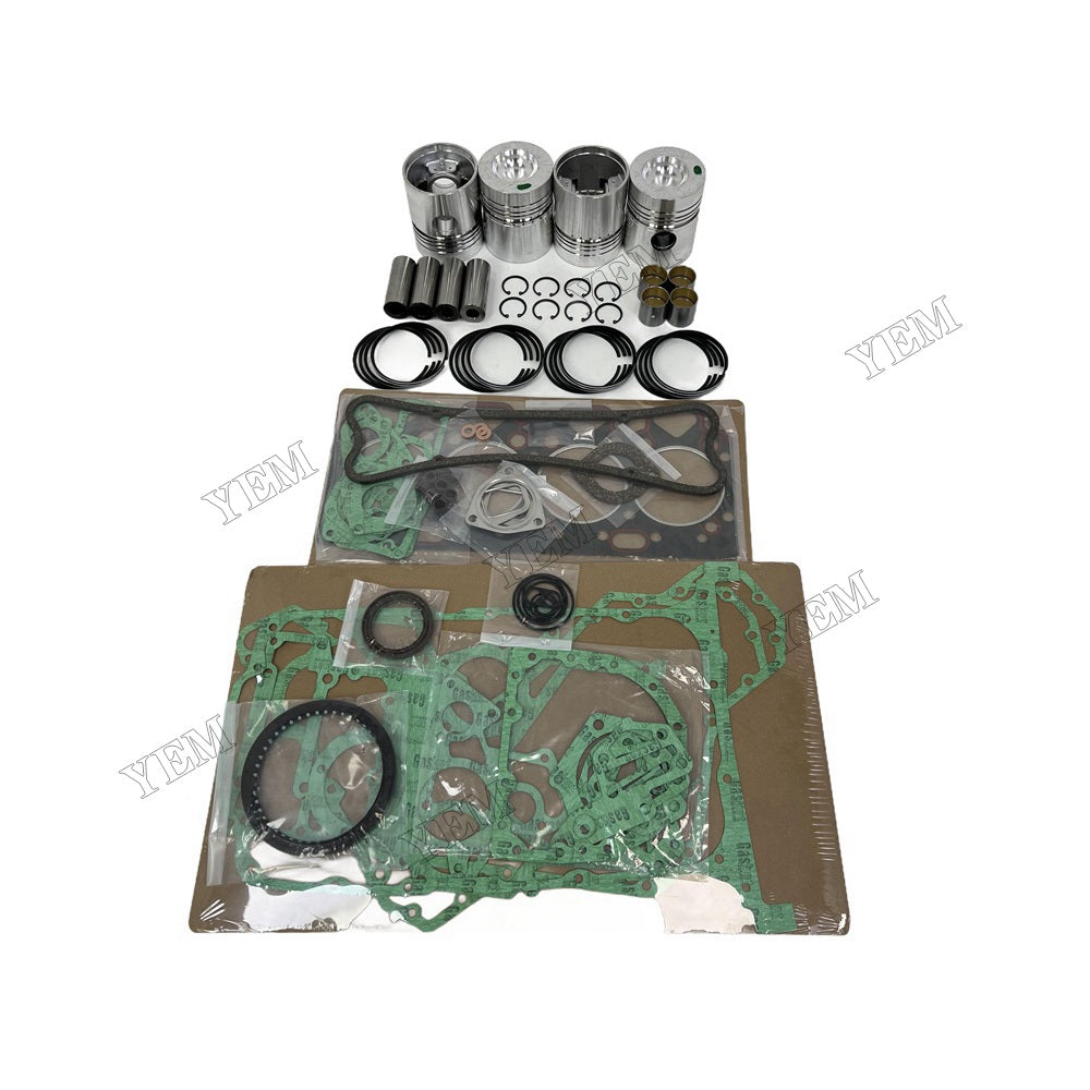 YEM Parts 4PCS Piston Ring Assembly Gakset Kit For Perkins 4.248 Engine Excavator Engine For Perkins
