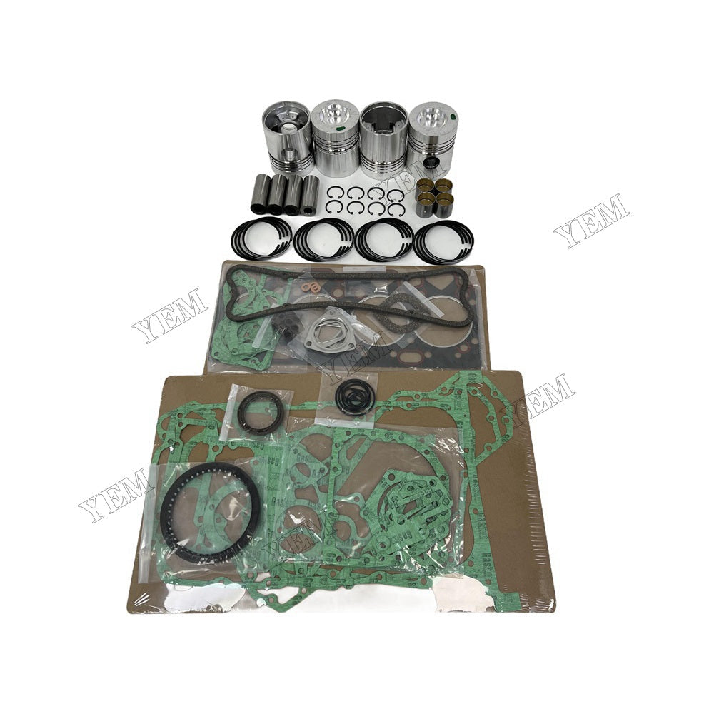 YEM Parts 4PCS Piston Ring Assembly Gakset Kit For Perkins 4.248 Engine Excavator Engine For Perkins