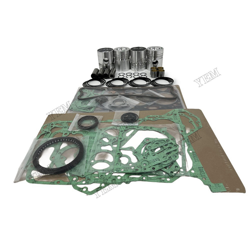 YEM Parts 4PCS Piston Ring Assembly Gakset Kit For Perkins 4.248 Engine Excavator Engine For Perkins