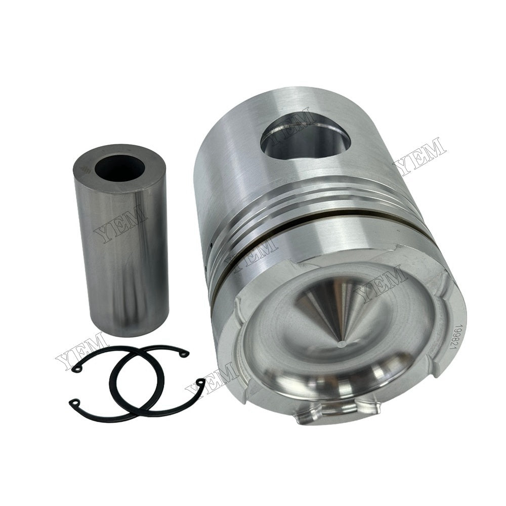 YEM Parts 199821 3011295 214710 Piston + Pin Clip For Cummins NH220 Industrial Diesel For Cummins