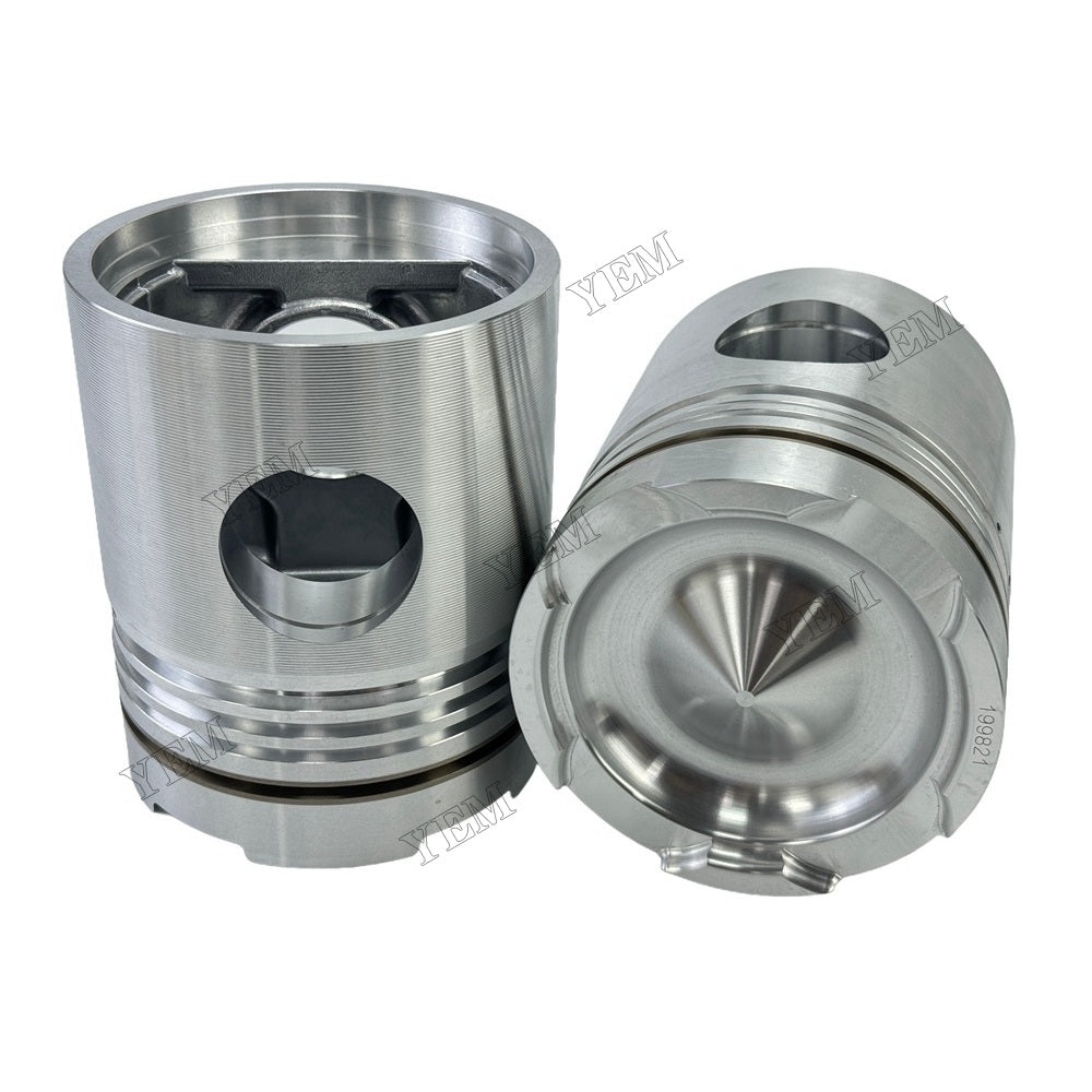 YEM Parts 199821 3011295 214710 Piston + Pin Clip For Cummins NH220 Industrial Diesel For Cummins
