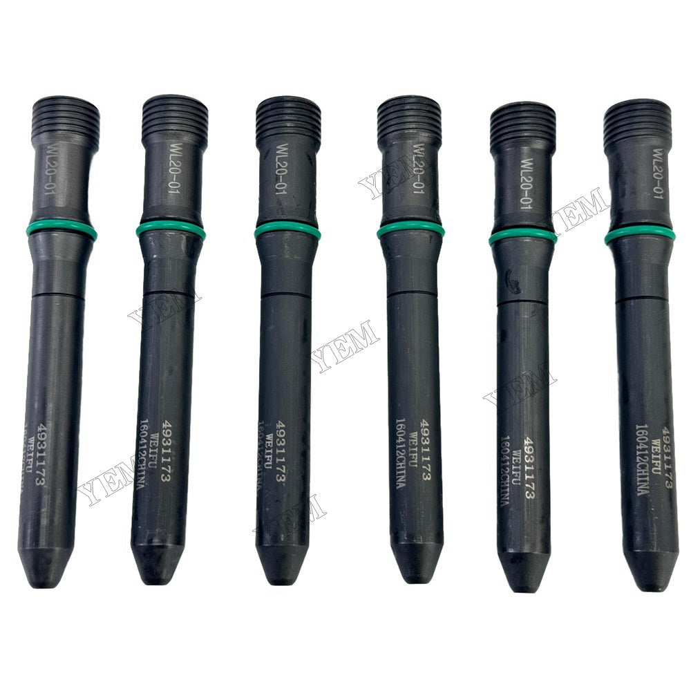 YEM Parts 6 PCS 4931173 3944833 Injector Connecting Rod For Cummins Engine